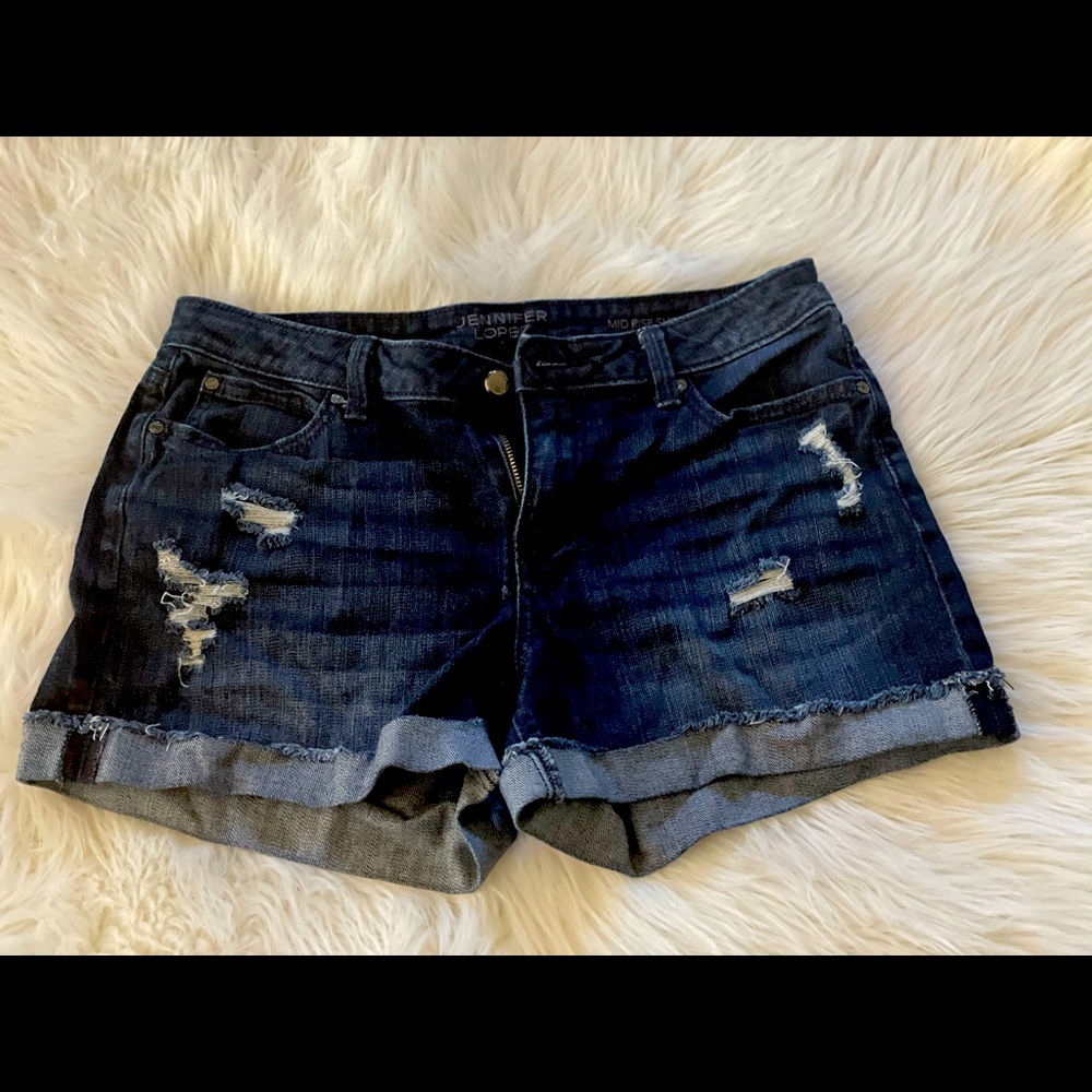 Blue Denim J-LO Shorts